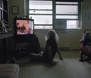 David Watching Home Videos